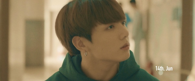 Video Reference: blue, nose, girl, chin, eye, cheek, human, black hair, brown hair, ear