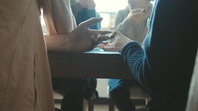 Video Reference: arm, hand, technology, glass, girl, window, electronic device
