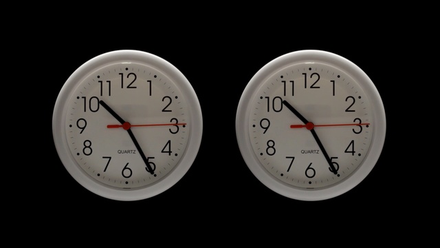 Video Reference: clock, font, gauge, home accessories, product, measuring instrument, Person