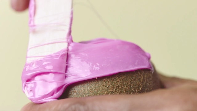 Video Reference: shoe, magenta, Person