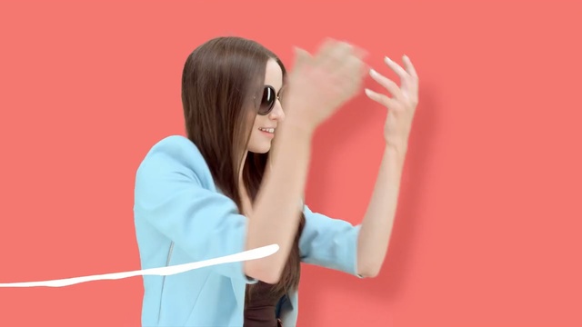 Video Reference: Hime cut, Arm, Gesture, Long hair, Hand, Finger, Ear