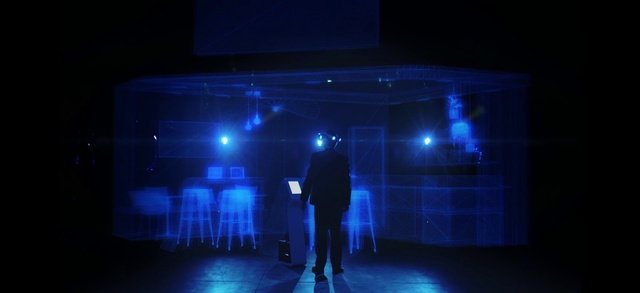 Video Reference: Stage, Performance, Light, Lighting, Performance art, Darkness, Music venue, Event, Performing arts, Electric blue