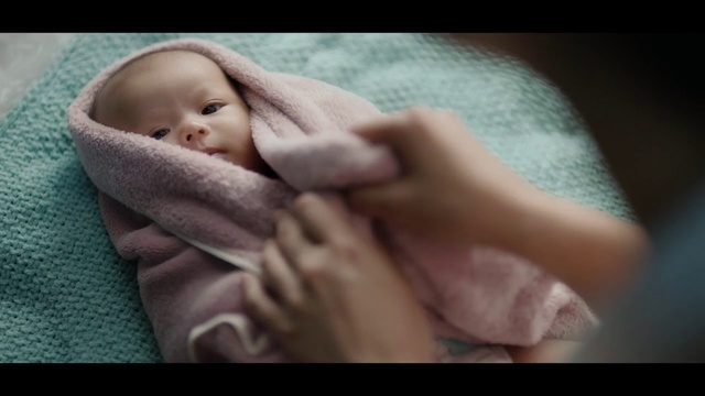 Video Reference: Child, Baby, Face, Photograph, Skin, Nose, Cheek, Hand, Head, Close-up
