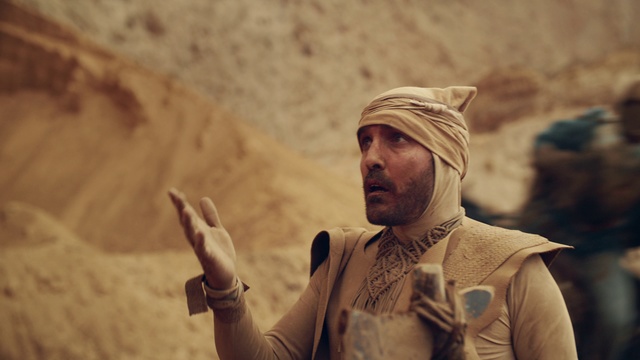 Video Reference: Human, Headgear, Landscape, Smile, Turban, Art, Screenshot