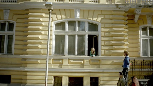 Video Reference: Window, Building, Siding, Architecture, House, Facade, Home, Balcony, Wood, Porch