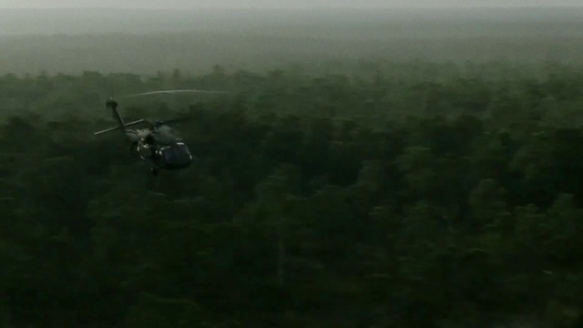 Video Reference: Helicopter, Rotorcraft, Atmospheric phenomenon, Vehicle, Aerial photography, Aircraft, Bell uh-1 iroquois, Plain, Grassland, Photography