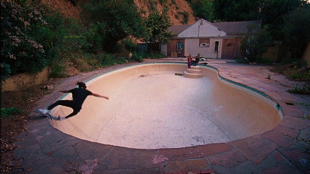 Video Reference: Concrete, Asphalt, Flagstone, Driveway, Road surface, Recreation, Leisure, Skateboarding