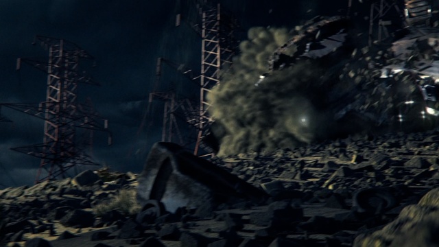 Video Reference: Darkness, Screenshot, Digital compositing, Sky, Cg artwork, Space, Fictional character, Forest