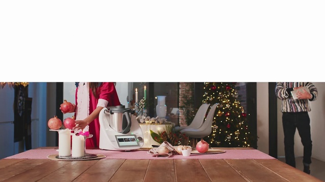 Video Reference: Pink, Floor, Interior design, Room, Flooring, Material property, Furniture, Table, Laminate flooring, Tile