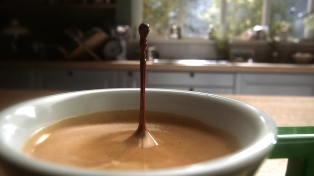 Video Reference: tableware, dish, drink, coffee, food, cup, cup, espresso