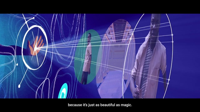 Video Reference: Line, Organism, Electric blue, Medical imaging