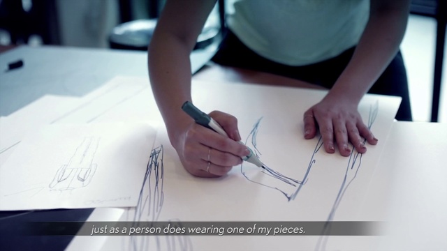 Video Reference: Hand, Footwear, Finger, Design, Drawing, Shoe, Flooring, Floor, Paper, Writing