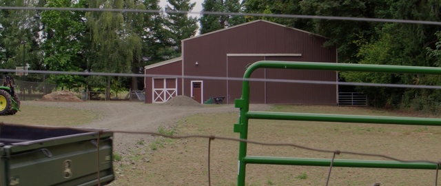 Video Reference: public space, house, residential area, grass, fence, real estate, facade, recreation, outdoor structure