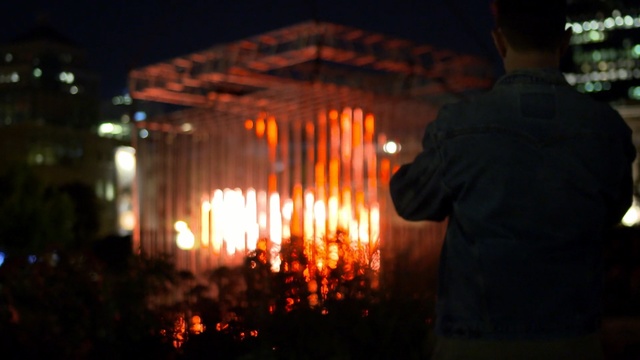 Video Reference: night, darkness, light, lighting, flame, fire, event, fun, reflection, heat