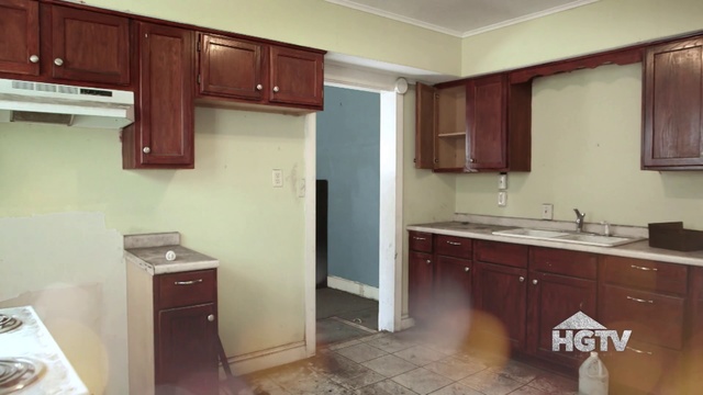 Video Reference: Room, Property, Countertop, Cabinetry, Furniture, Kitchen, Sink, Interior design, Building, Floor