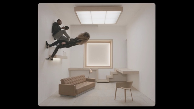 Video Reference: room, interior, table, furniture, house, home, modern, apartment, decor, lamp