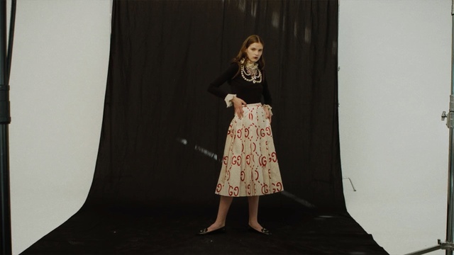 Video Reference: Clothing, Fashion, Dress, Photography, Adaptation, Long hair, Formal wear, Fashion design, Costume, Style, Person