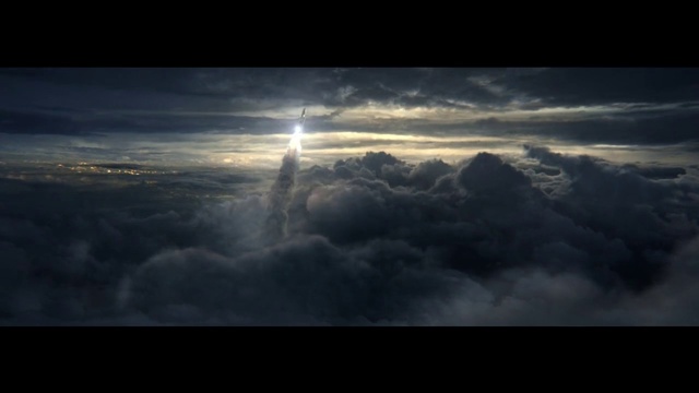Video Reference: Sky, Atmosphere, Cloud, Nature, Atmospheric phenomenon, Daytime, Horizon, Cumulus, Darkness, Mountain range