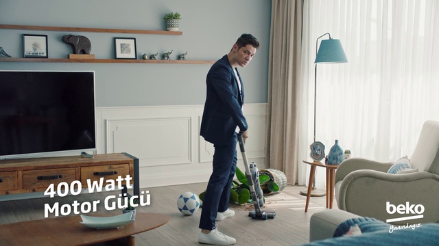 Video Reference: Floor, Room, Standing, Furniture, Desk, Flooring, Leg, Vacuum cleaner, Wood, Interior design