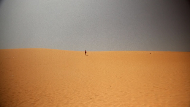 Video Reference: Desert, Sand, Erg, Natural environment, Sahara, Aeolian landform, Dune, Horizon, Singing sand, Ecoregion
