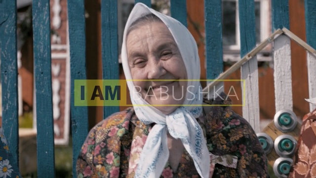 Video Reference: grandma, text, title, russian, Person