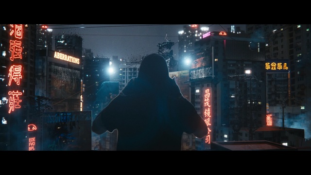 Video Reference: Darkness, Light, Snapshot, Pc game, Urban area, Metropolitan area, Metropolis, Digital compositing, Backlighting, Midnight, Person