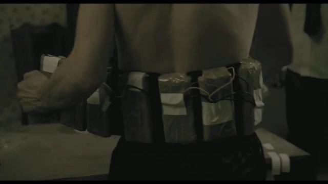 Video Reference: arm, muscle, mouth, hand, girl, neck, darkness, abdomen, product