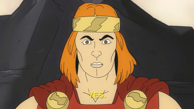 Video Reference: yellow, human hair color, fictional character, cartoon, mouth, fiction, human, cool, illustration, art, Person