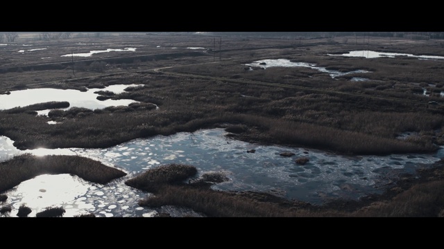 Video Reference: Natural environment, Ice, Thermokarst, Water, Tundra, Atmosphere, Arctic, Sea ice, Sea, Photography