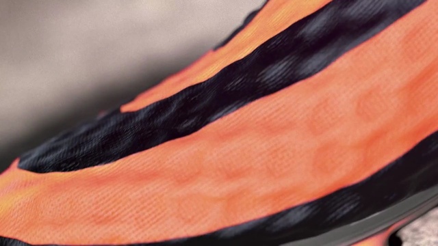Video Reference: orange, shoe, material, outdoor shoe