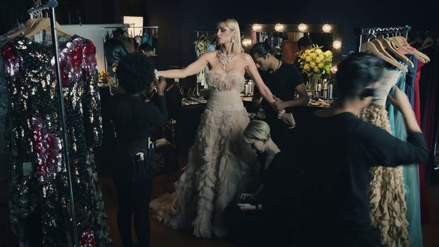 Video Reference: Fashion, Dress, Gown, Fashion design, Event, Haute couture, Tradition, Formal wear, Ceremony, Model