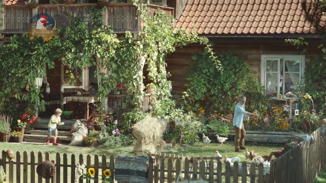 Video Reference: Tree, House, Yard, Backyard, Plant, Adaptation, Home, Building, Garden, Residential area