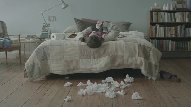 Video Reference: Bed sheet, Bed, Bedroom, Furniture, Bed frame, Room, Product, Bedding, Floor, Textile, Person