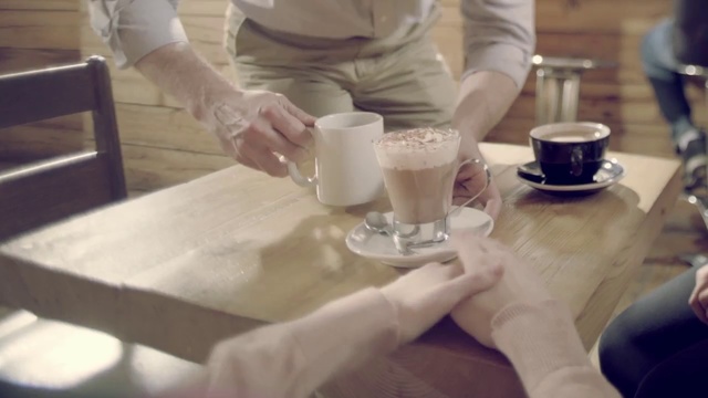Video Reference: Hand, Table, Food, Dairy, Drink, Nail
