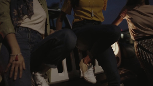 Video Reference: Human, Fun, Leg, Jeans, Performance, Night, Midnight