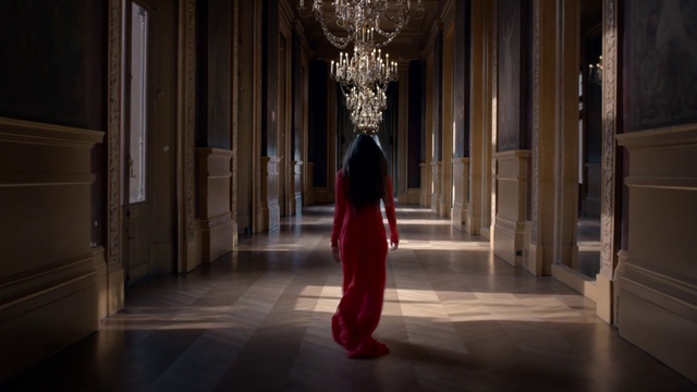Video Reference: Red, Light, Fashion, Column, Dress, Photography, Stock photography, Temple, Shadow, Floor, Building, Standing, Front, Woman, Walking, Room, Street, Wearing, Man, Black, White, Holding, Young, Riding, Night, Clothing, Person