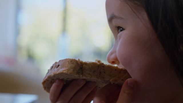 Video Reference: Eating, Food, Dish, Junk food, Food craving, Cuisine, Hand, Sweetness, Baked goods, Breakfast