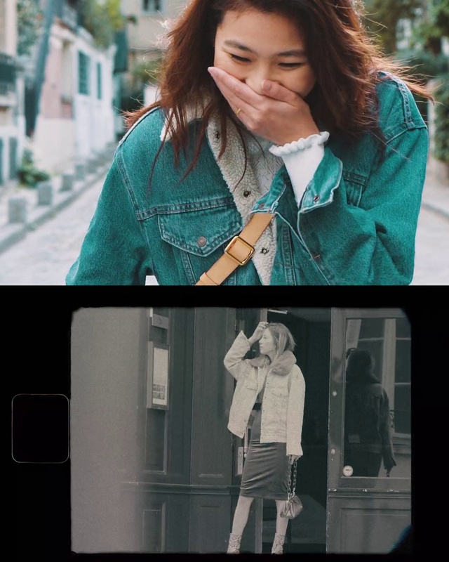 Video Reference: Clothing, Green, Fashion, Outerwear, Shirt, Textile, Street fashion, Photography, Jacket, Sleeve