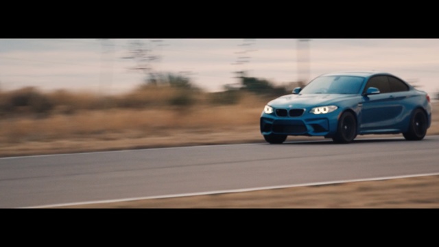 Video Reference: car, blue, motor vehicle, vehicle, bmw, automotive design, personal luxury car, sports car, performance car, driving