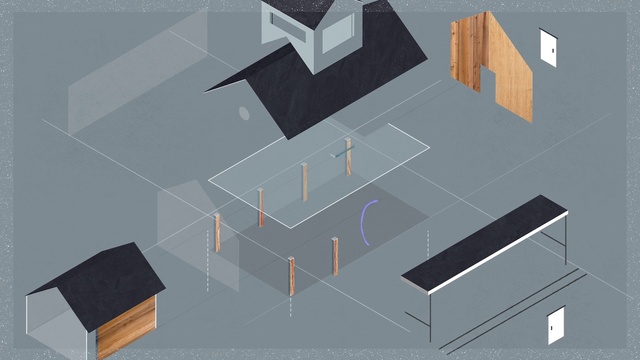 Video Reference: Architecture, Design, Diagram, Animation, Space, 3d modeling, House