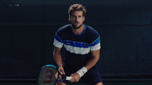 Video Reference: racquet sport, tennis, tennis player, racket, sports, ball game, competition, muscle, player, championship, Person