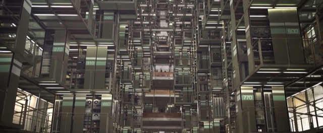 Video Reference: metropolis, building, industry, factory, city, metropolitan area, symmetry, engineering