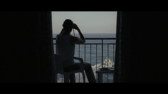 Video Reference: Black, Photograph, White, Darkness, Standing, Sitting, Photography, Leg, Shoulder, Human