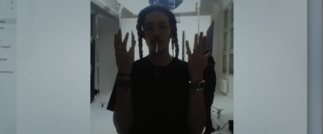 Video Reference: Hair, White, Photograph, Black, Shoulder, Head, Snapshot, Fun, Standing, Arm