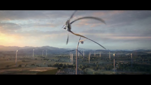 Video Reference: Sky, Wind, Atmosphere, Wind turbine, Cloud, Photography, Seabird, Wing