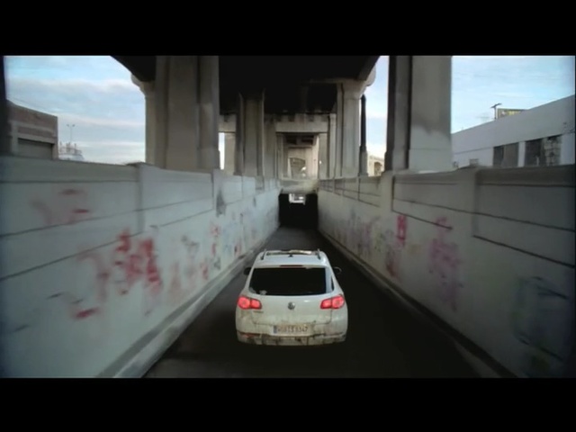 Video Reference: car, mode of transport, transport, family car, motor vehicle, structure, vehicle, screenshot, automotive exterior, technology