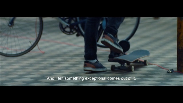 Video Reference: Longboard, Skateboard, Skateboarding Equipment, Recreation, Sports equipment, Footwear, Photography, Shoe, Screenshot, Extreme sport