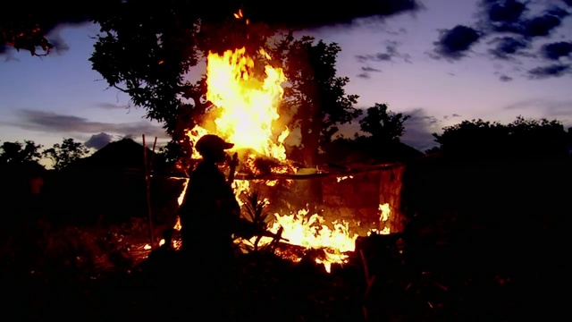 Video Reference: Fire, Heat, Flame, Bonfire, Campfire, Sky, Event, Explosion