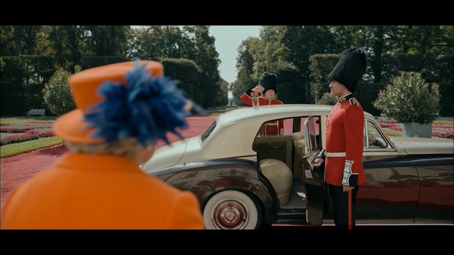 Video Reference: Vehicle, Motor vehicle, Car, Orange, Classic, Fun, Headgear, Classic car, Vintage car, Photography