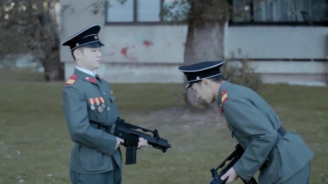 Video Reference: military, military person, military, army, soldier, troop, official, non commissioned officer, police, uniform